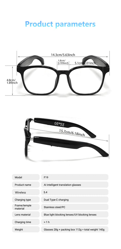 Smart AI Translation Glasses