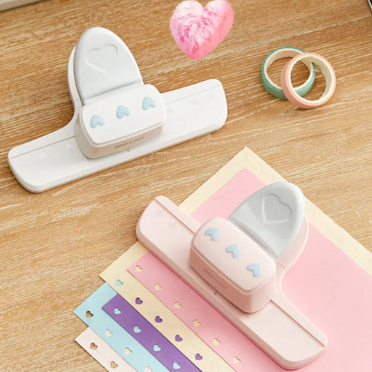 Mini 3-Hole Paper Punch for Loose Leaf Planners & Scrapbooking