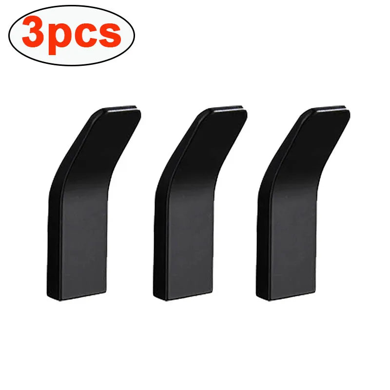 No-Drill Aluminium Wall Hook for Bathroom & Home