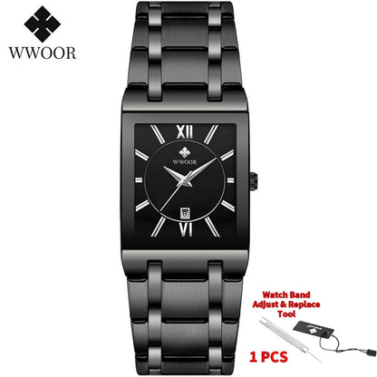 WWOOR Brand Luxury Gold Bracelet for Men