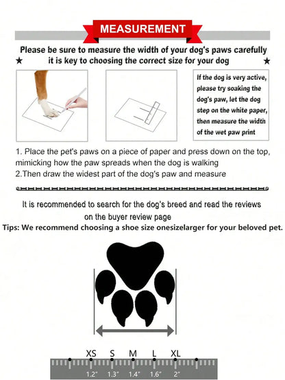 Waterproof Dog Shoes