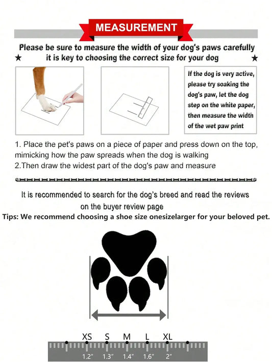 Waterproof Dog Shoes