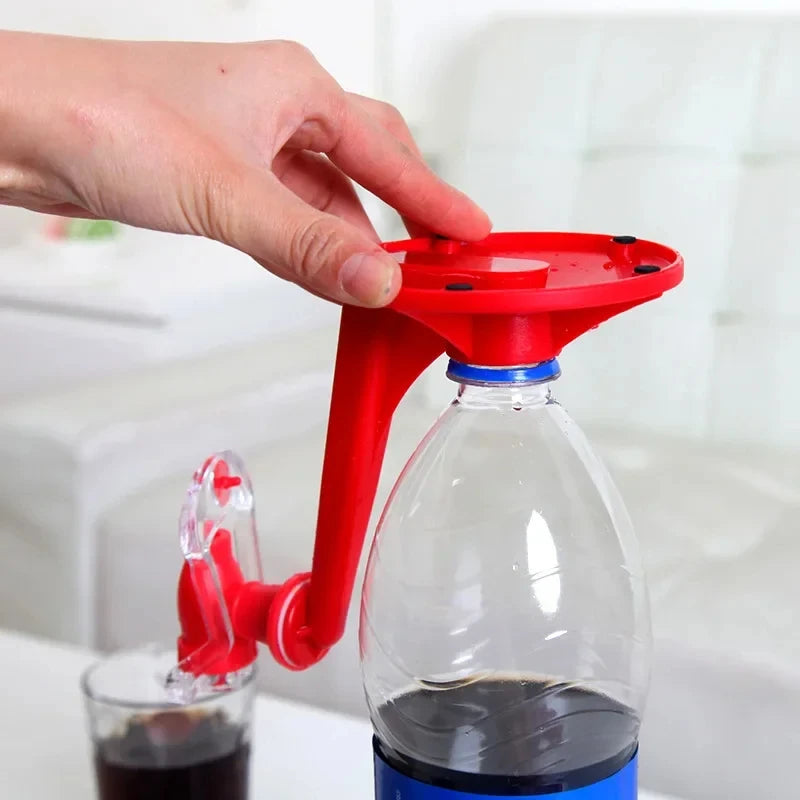 Inverted Soda & Beverage Bottle Dispenser