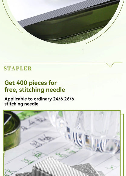 Transparent 360° Rotating Long Reach Stapler