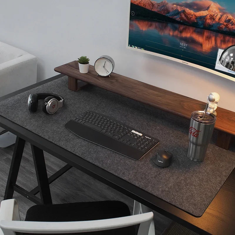 Large Wool Felt Computer Desk Mat