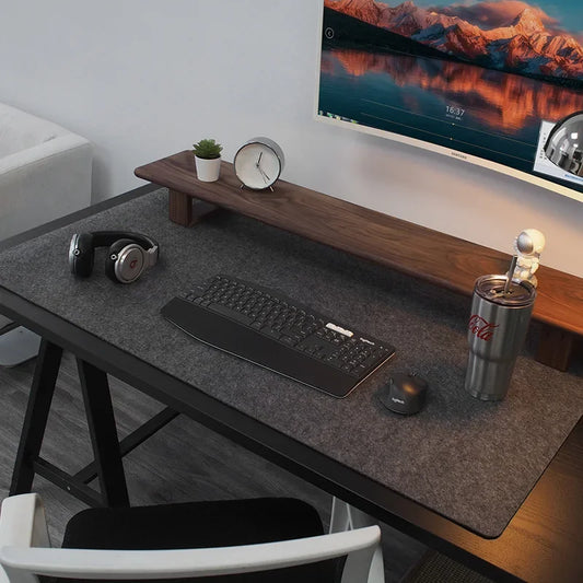 Large Wool Felt Computer Desk Mat