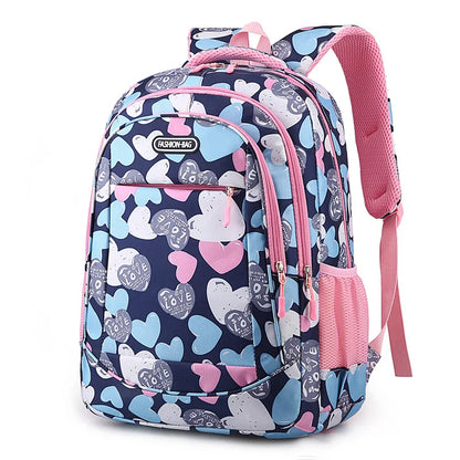 Large Capacity Student School Bag with Laptop Compartment