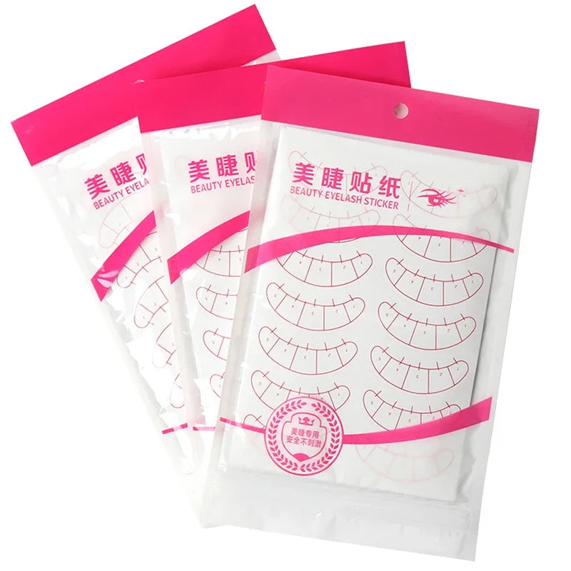 Eyelash Mapping Stickers