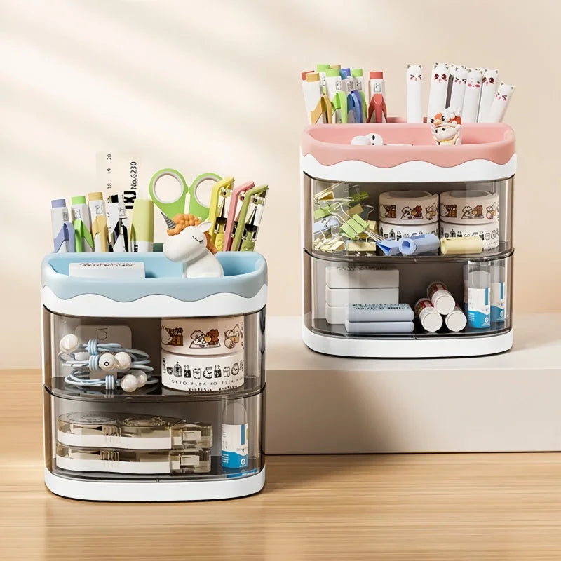360° Rotating Desktop Pen Holder & Organizer