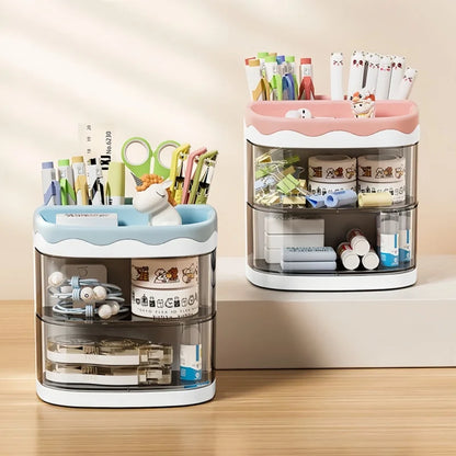 360° Rotating Desktop Pen Holder & Organizer
