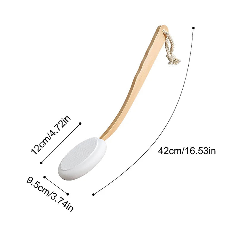 Long Handle Body Lotion Applicator Brush