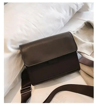 Women’s PU Leather Crossbody Flap Bag