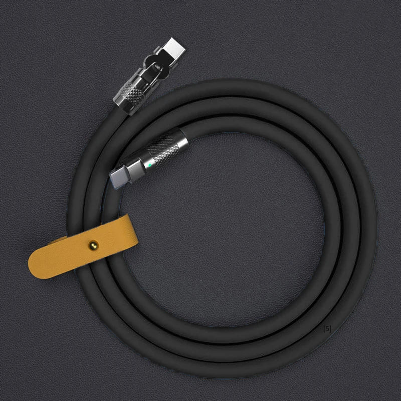 120W USB-C Silicone Cable