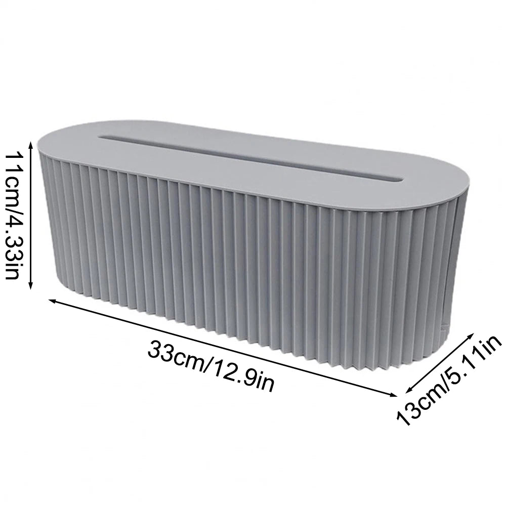 Multi-Functional Cable Management Box with Lid