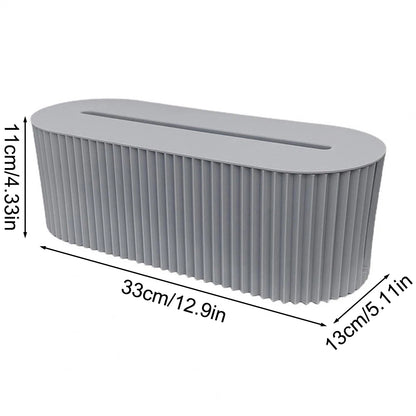 Multi-Functional Cable Management Box with Lid
