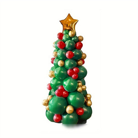 Christmas Tree Balloon Decoration Set