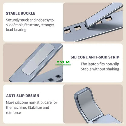 Adjustable Aluminum Alloy Laptop Stand
