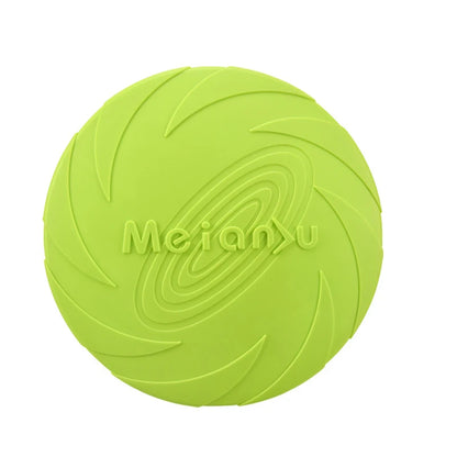 Flexible Silicone Dog Frisbee for Interactive Outdoor Play