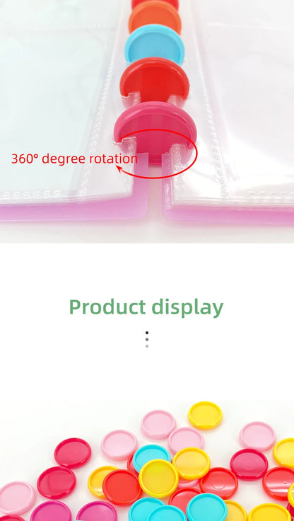 Plastic Disc Binding Rings for Planners & Notebooks