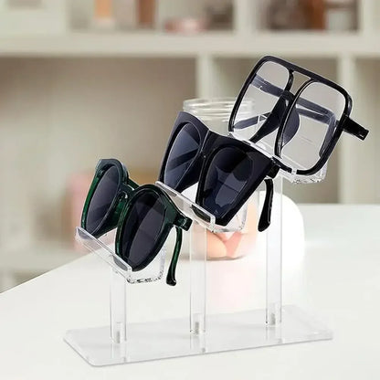 Acrylic Multi-Tier Glasses Display Stand