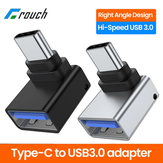 USB-C to USB 3.0 Right Angle Adapter