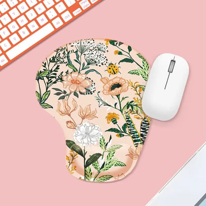 Ergonomic Silicone Mouse Pad with Wrist Rest for Home, Office & Gaming