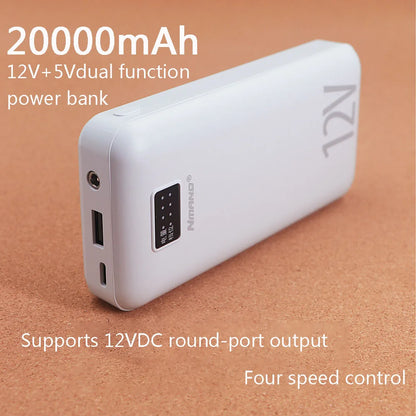 20,000mAh 12V DC Portable Power Bank