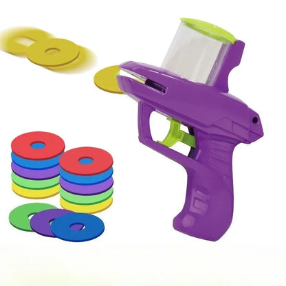 Interactive Foam Disc Launcher Toy