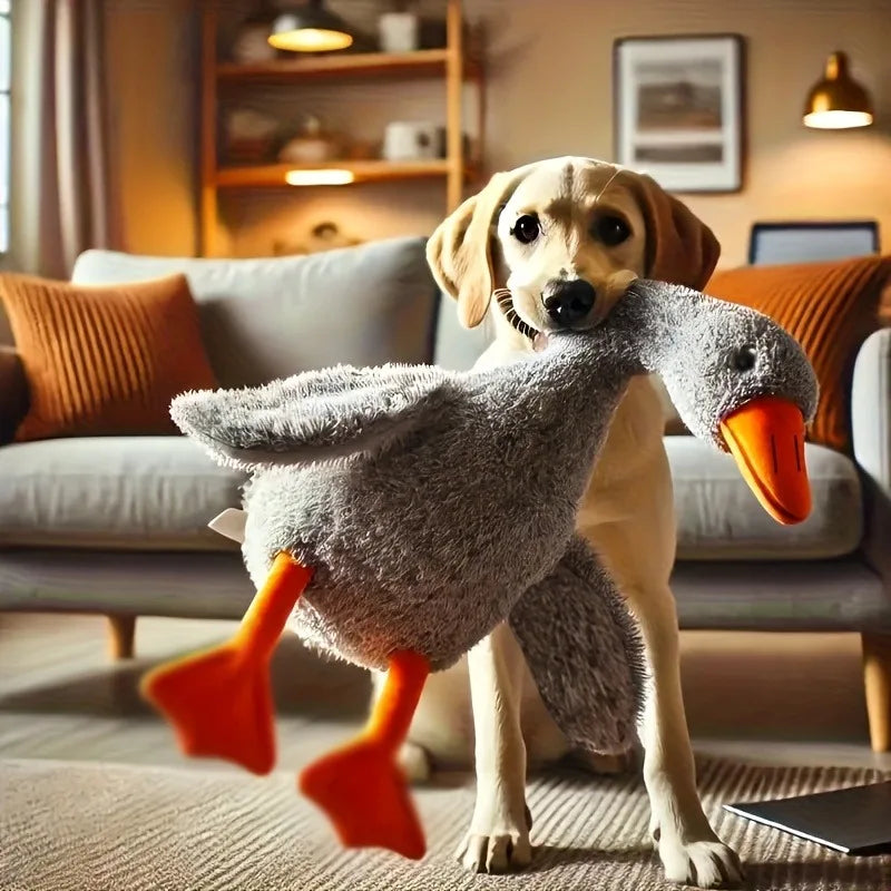 Soft Colorful Duck Plush Pet Toy