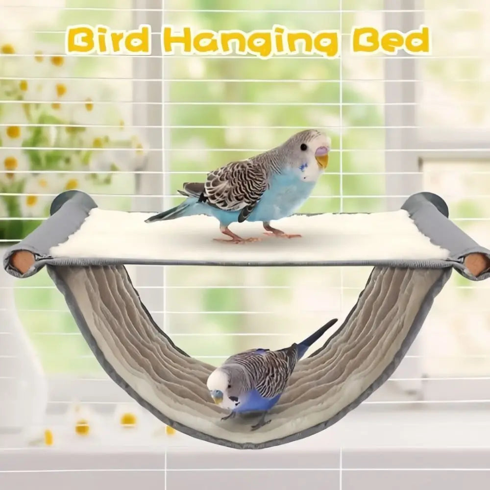 Fleece Hanging Bird Hammock Nest