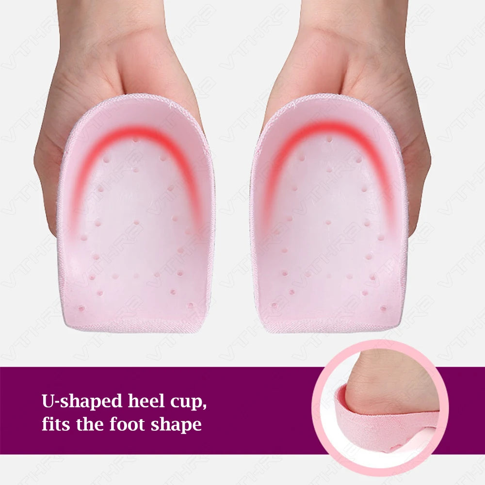 Invisible Height Increase Heel Inserts