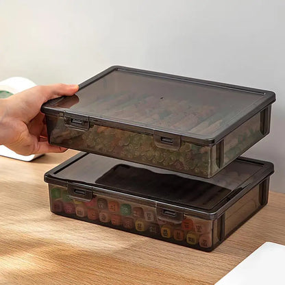 A4 Transparent Document Storage Box with Buckle