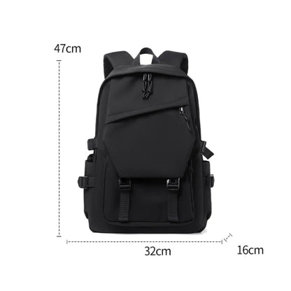 Simple Solid Color Travel Backpack