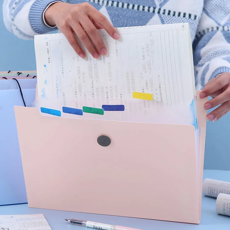 5-Pocket Expanding Document Folder
