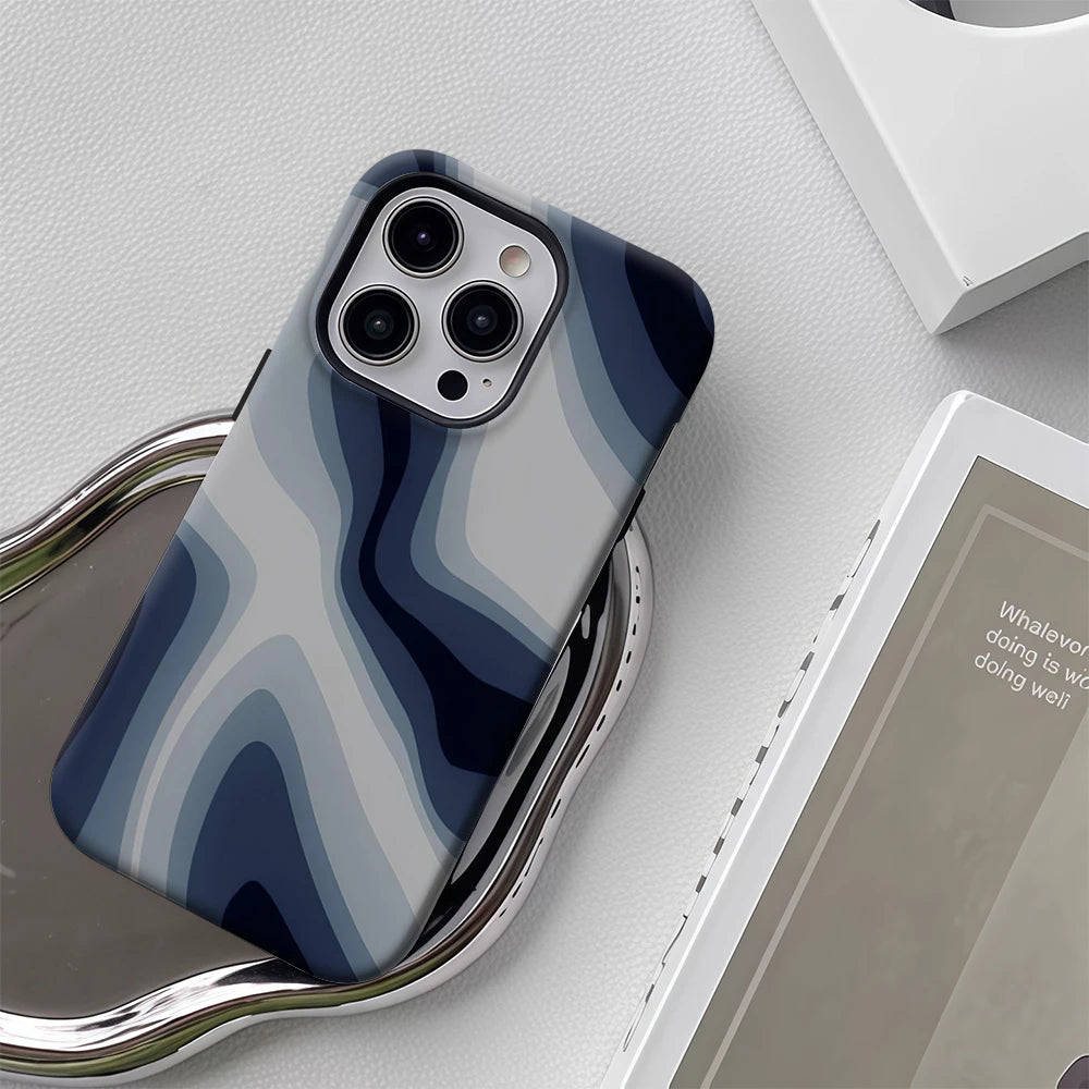 Blue Waves Magnetic Phone Case for iPhone