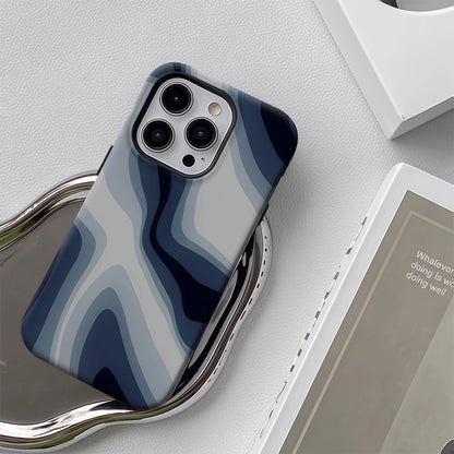 Blue Waves Magnetic Phone Case for iPhone