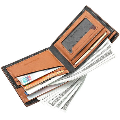 Men’s Slim Business Bifold Wallet