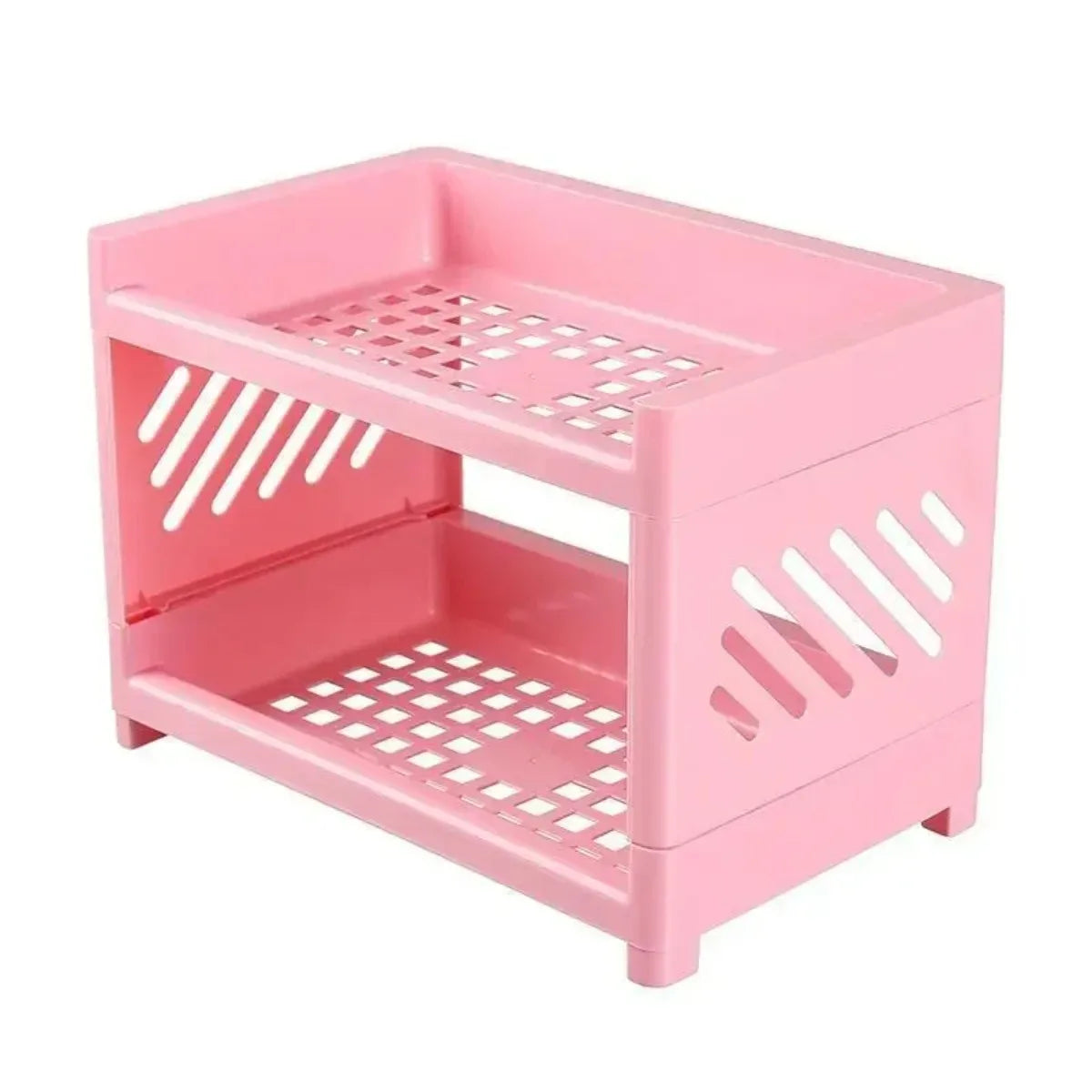 Modern 2-Tier Desk Storage Organizer