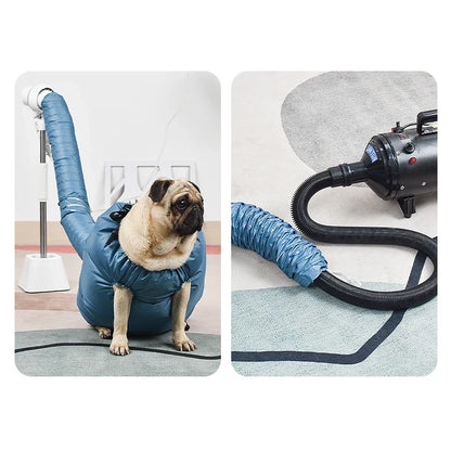 Portable Folding Pet Hair Drying Bag for Dogs & Cats