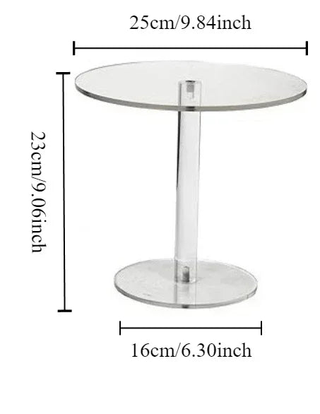 Mini Transparent Acrylic Cake Stand