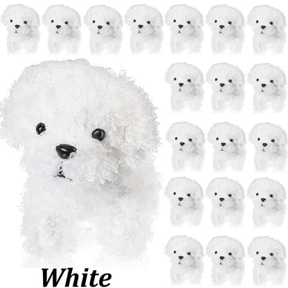 Teddy Dog Plush Keychain Toy Set