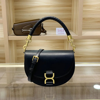 Vintage Leather Diaper Bag