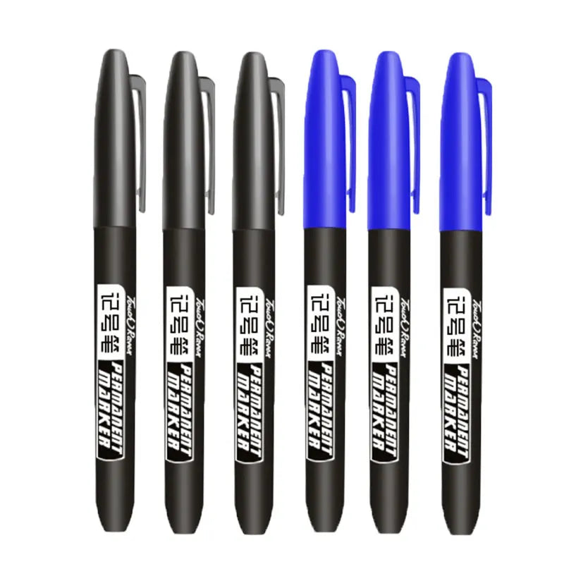 6 Pcs Permanent Marker Pen