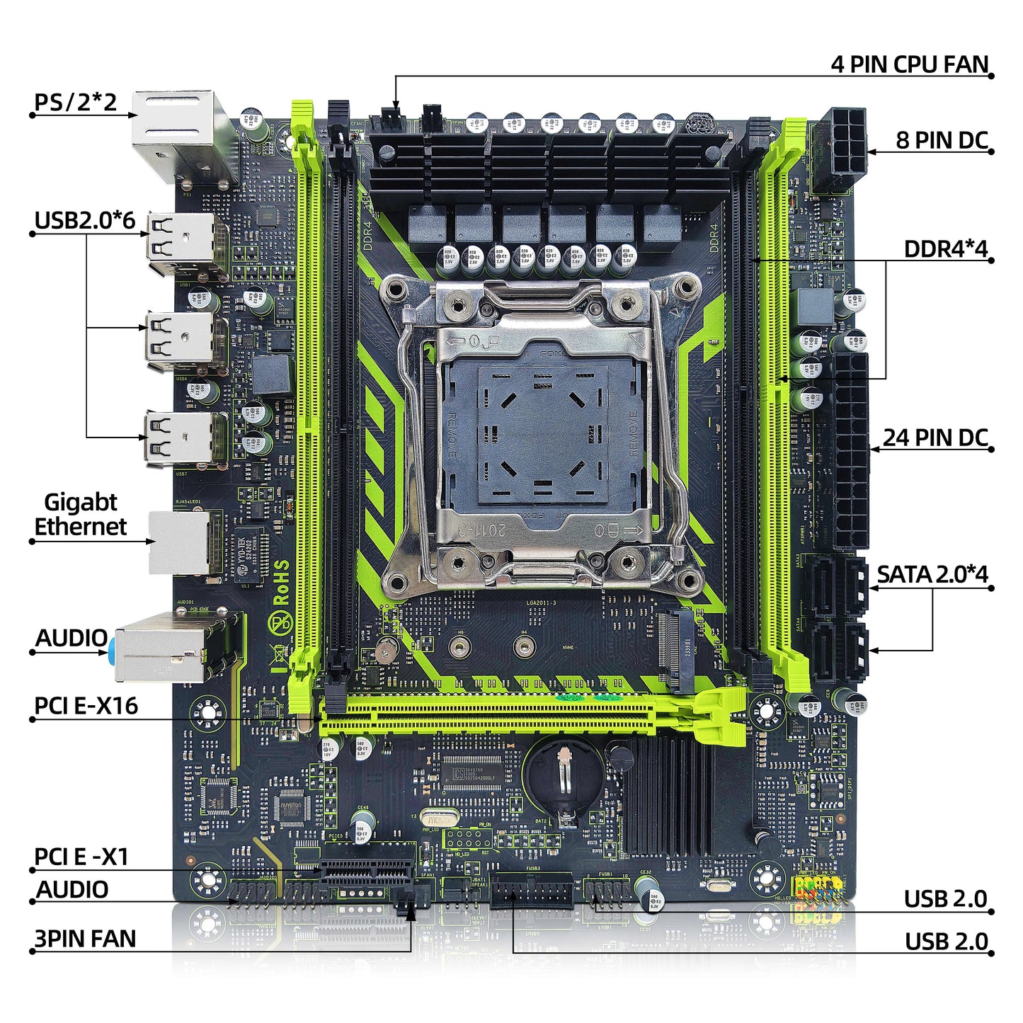 ZSUS X99 LGA2011-3 Motherboard Kit