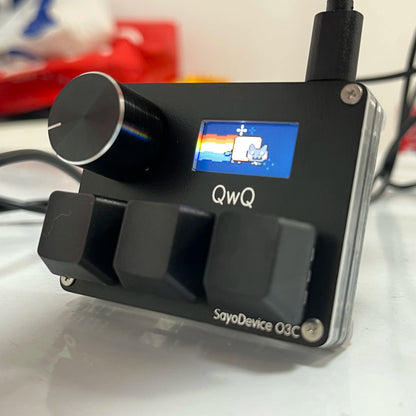 SayoDevice O3C Magnetic Macro Keyboard