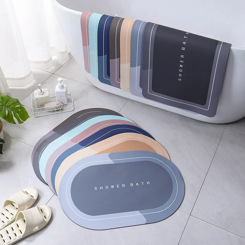 Absorbent Anti-Slip Bathroom & Shower Mat