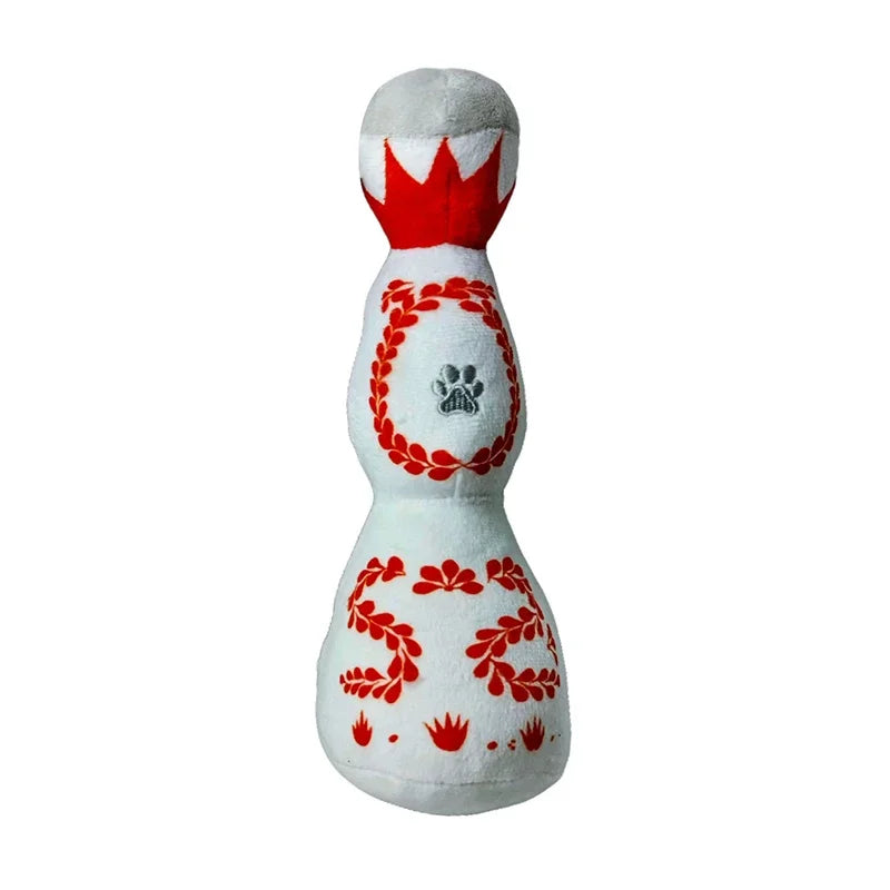 Funny Tequila Bottle Plush Dog Toy