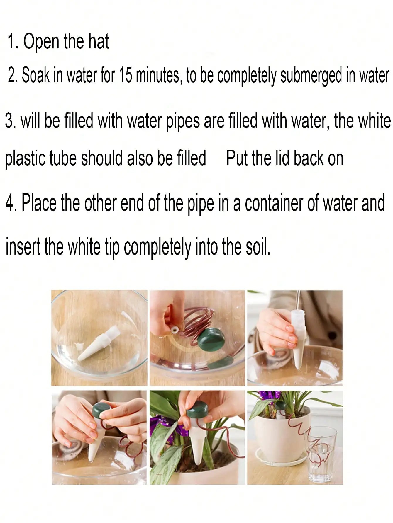 Ceramic Watering Spikes Set