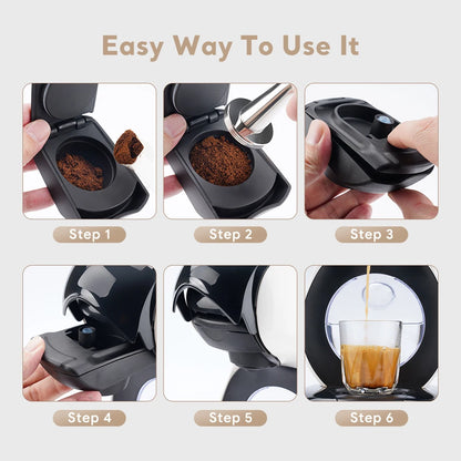 Reusable Coffee Adapter for Dolce Gusto Lumio EDG325