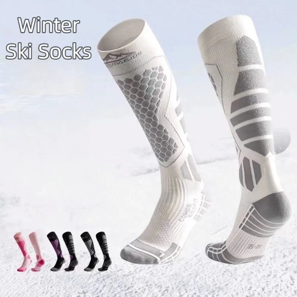 Warm Terry Cushion Snow Socks